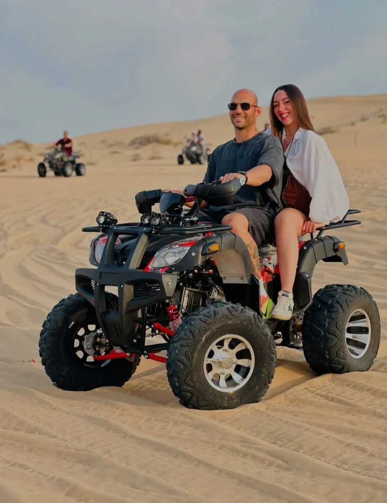 ATV Ride During Desert Safari in Abu Dhabi