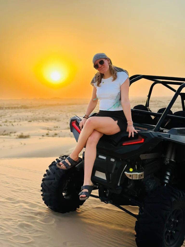 Single Seat Dune Buggy Ride in Abu Dhabi Desert